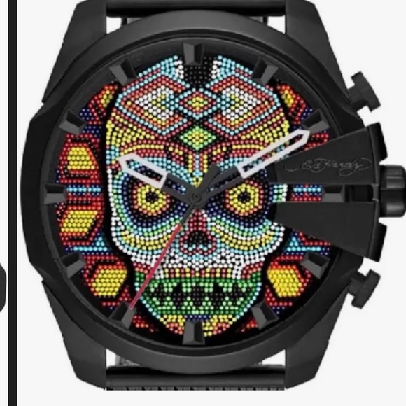 - Ed Hardy skull silicone watch - Picture 3 of 7